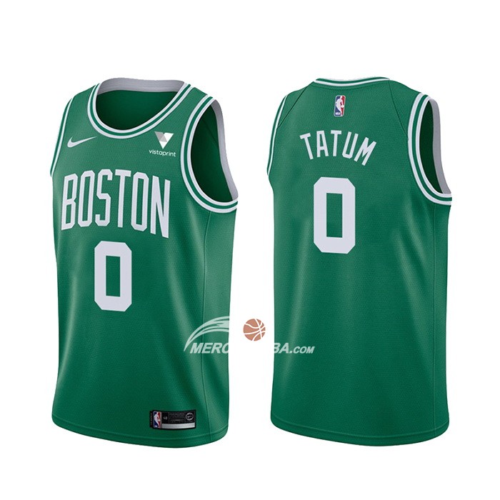 Maglia Boston Celtics Jayson Tatum Icon 2021-22 Verde